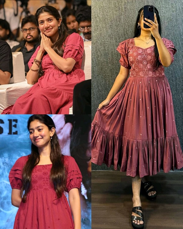 Sai pallavi Midi outfit Recreation