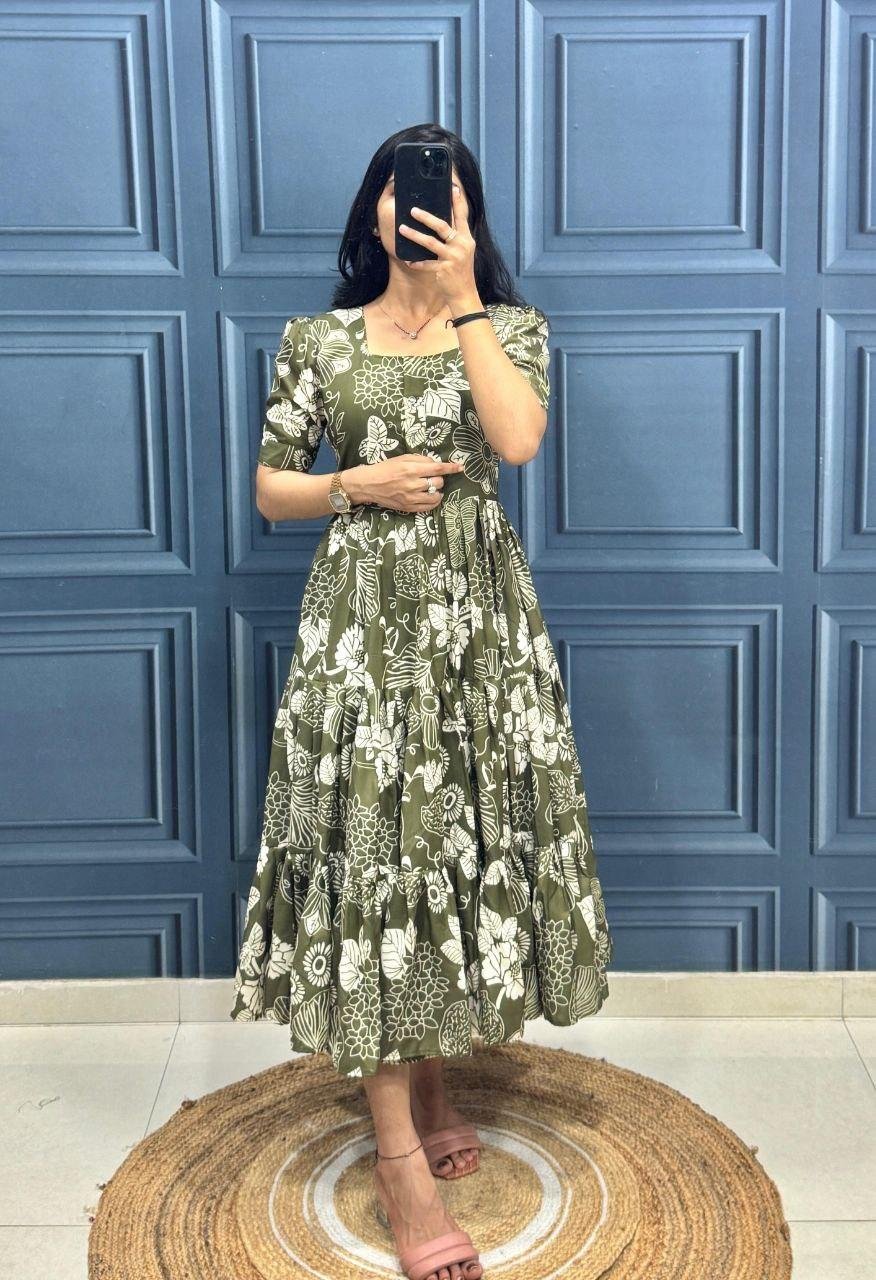 Pure Muslin Cotton Trendy Maxi Collection