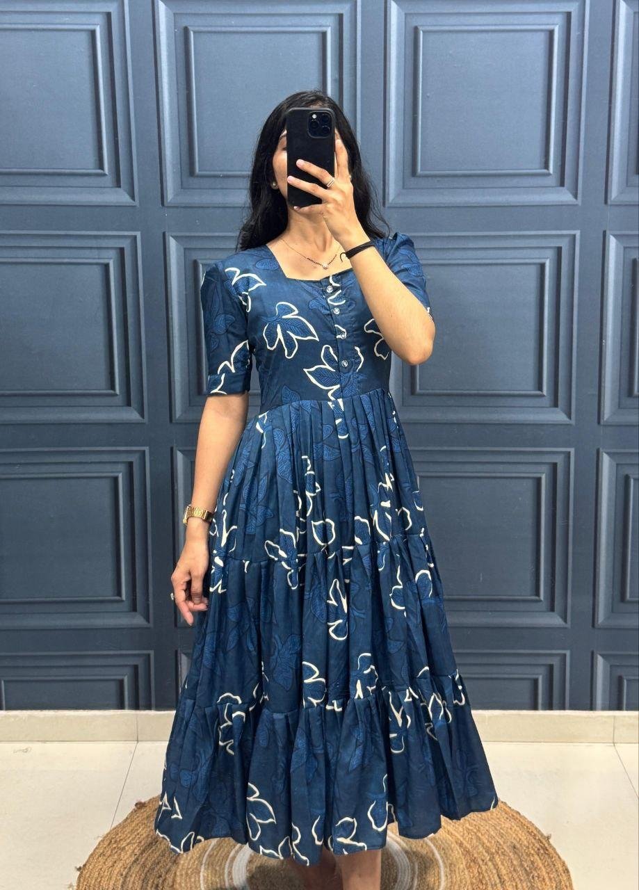 Pure Muslin Cotton Trendy Maxi Collection