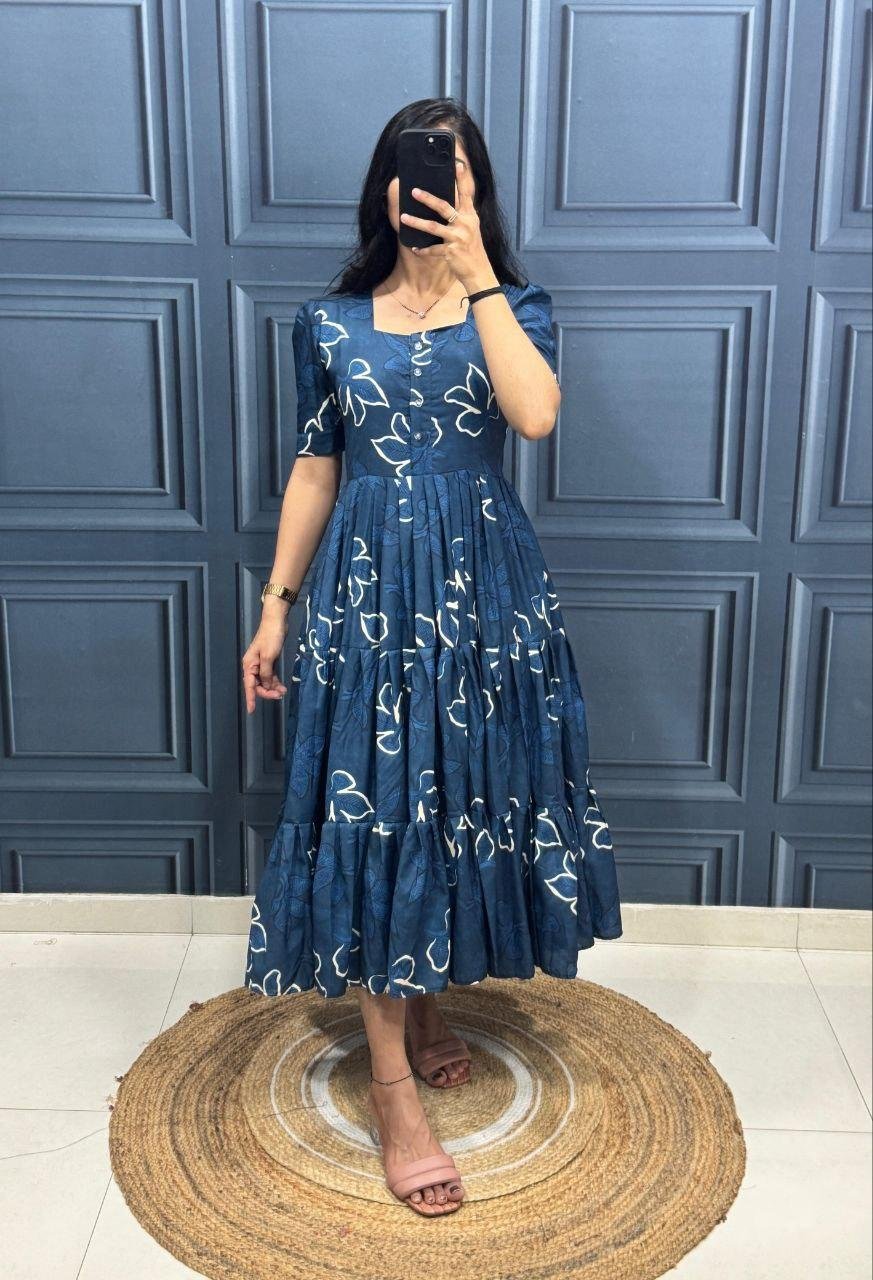 Pure Muslin Cotton Trendy Maxi Collection