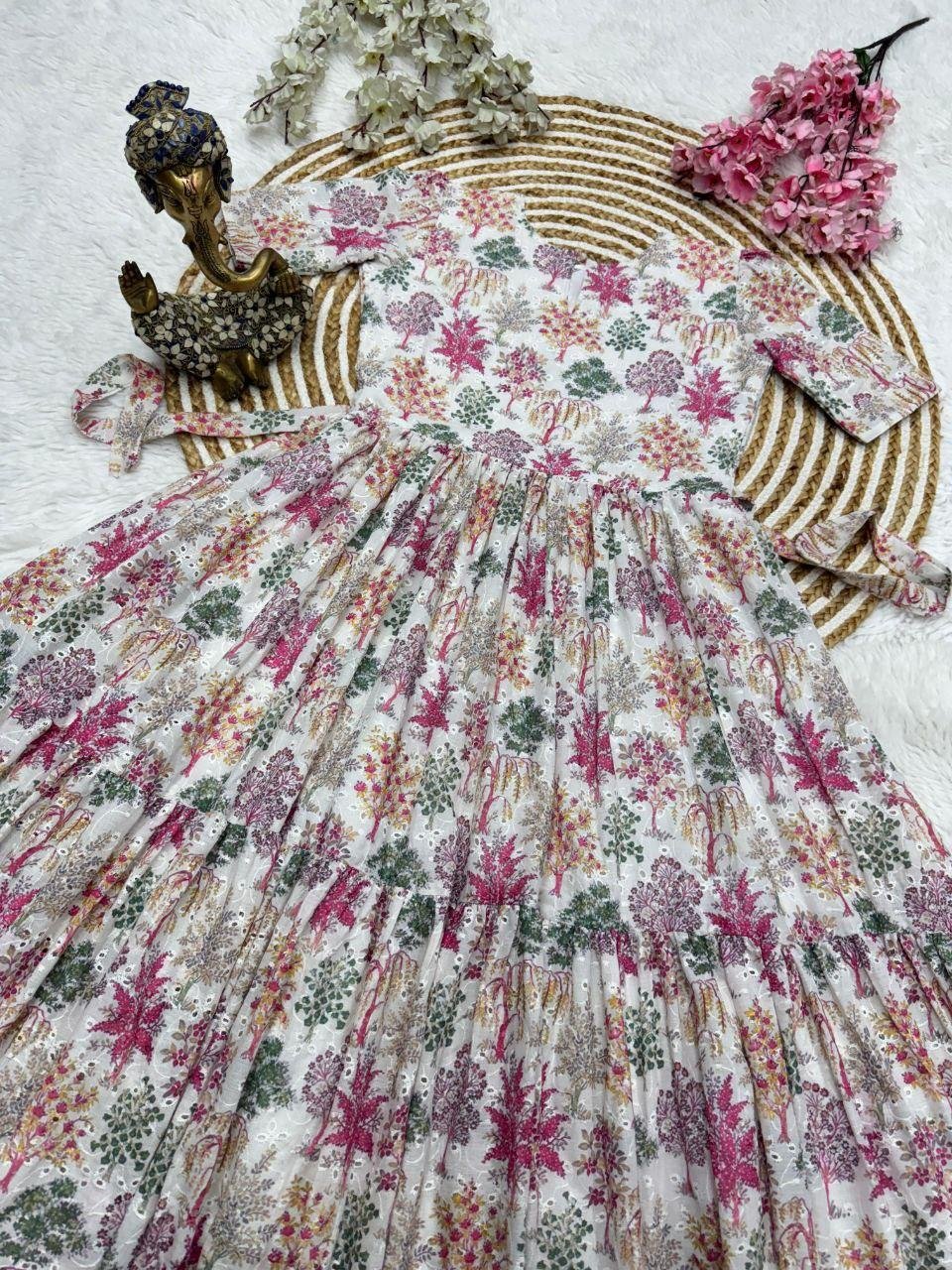 Pure cotton hakoba maxi