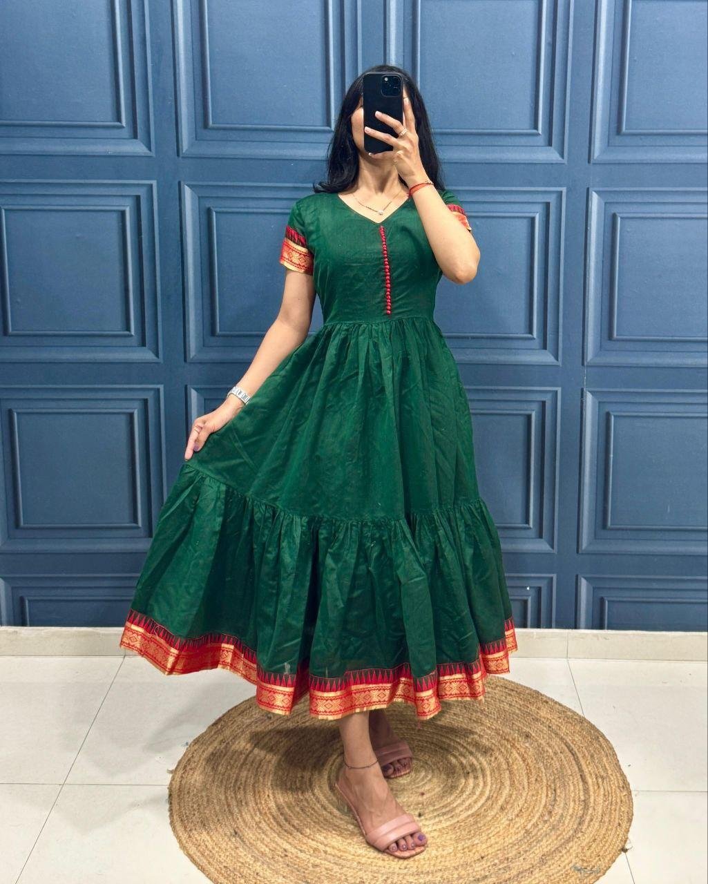 Cute Pretty Silk Midi