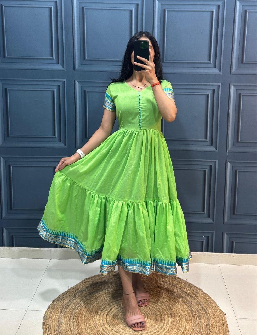 Cute Pretty Silk Midi