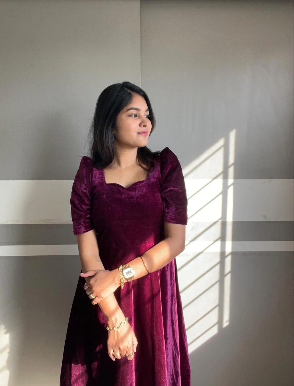 Gorgeous Velvet Dress / Valentines Day Look / Newyear Dress