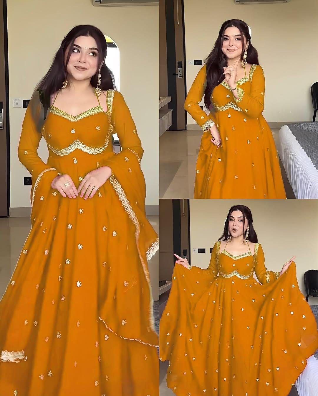 ✨ Stylytic Purple Anarkali Suit Set — Crafted to Make You Shine