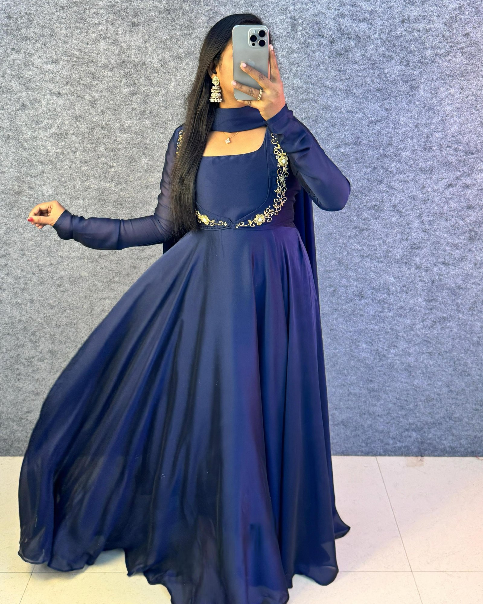 Rangoli Silk Gown One Outfit. Three Stunning Styles 🥳