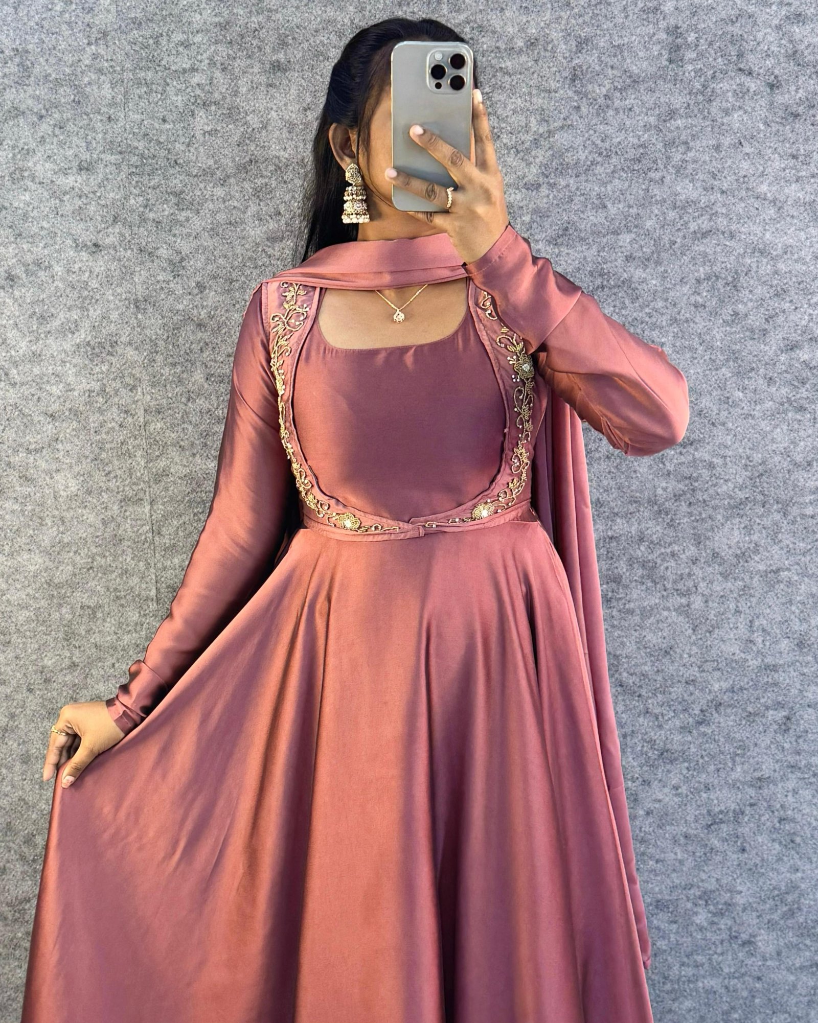 Rangoli Silk Gown One Outfit. Three Stunning Styles 🥳