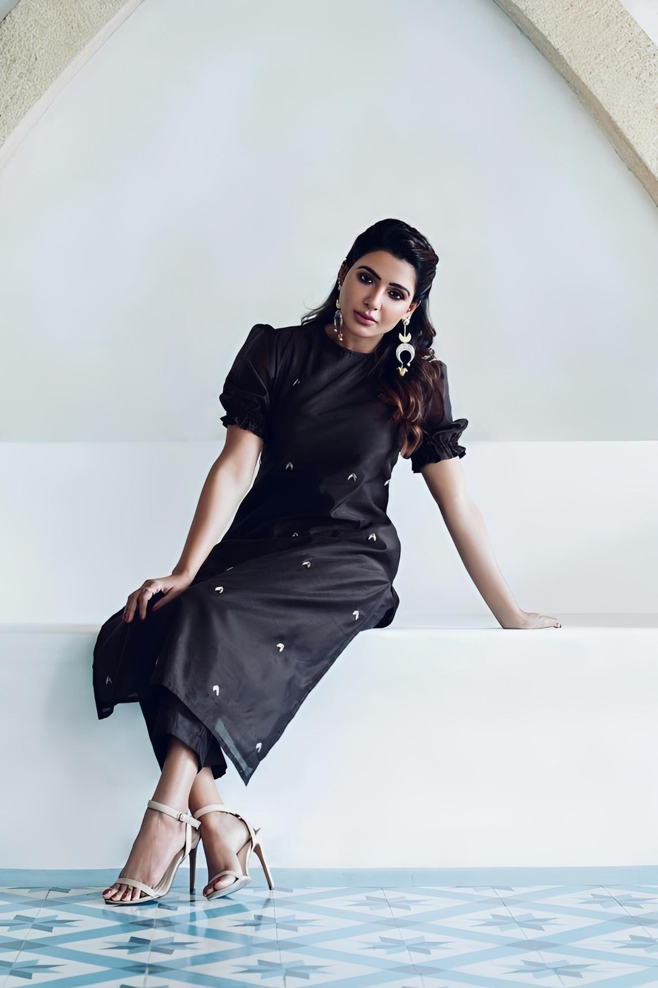 Samantha Kurta with Palazzo set - Kurta with Pant set