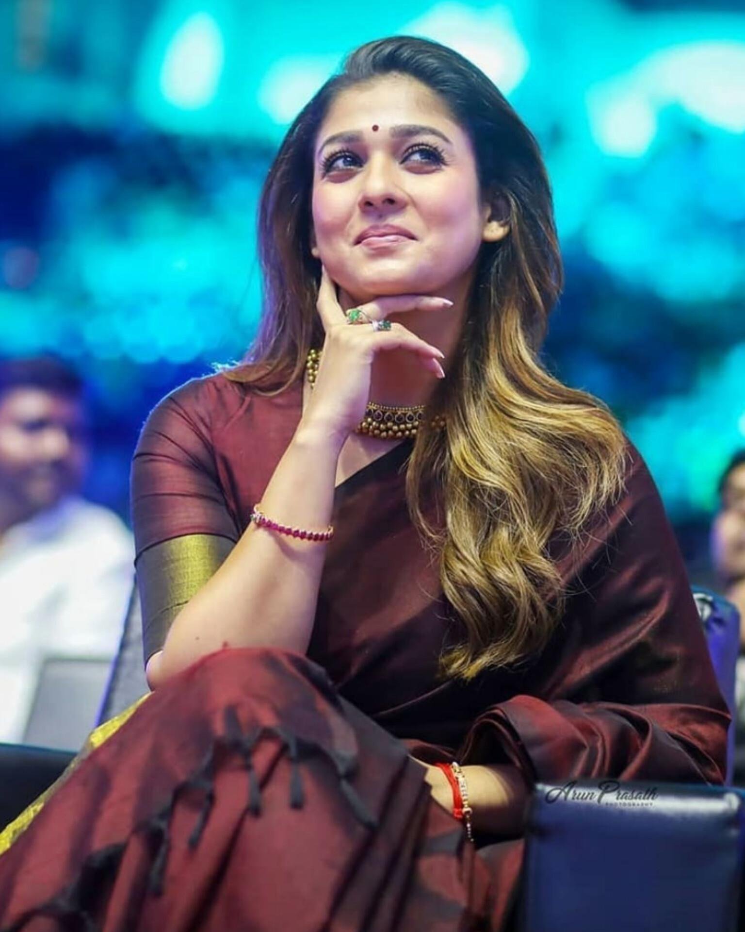 Nayanthara inspired premium khadhi cotton saree