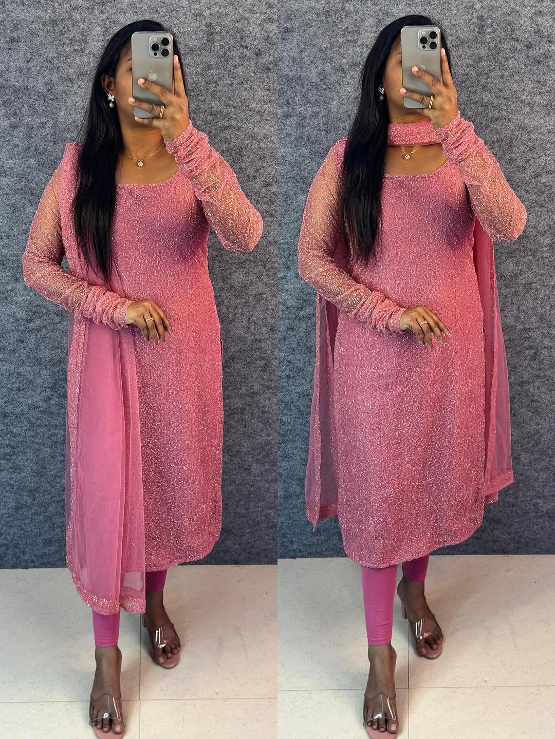 Designer Party Wear Kurti with Dupatta | Queen-Style Elegance