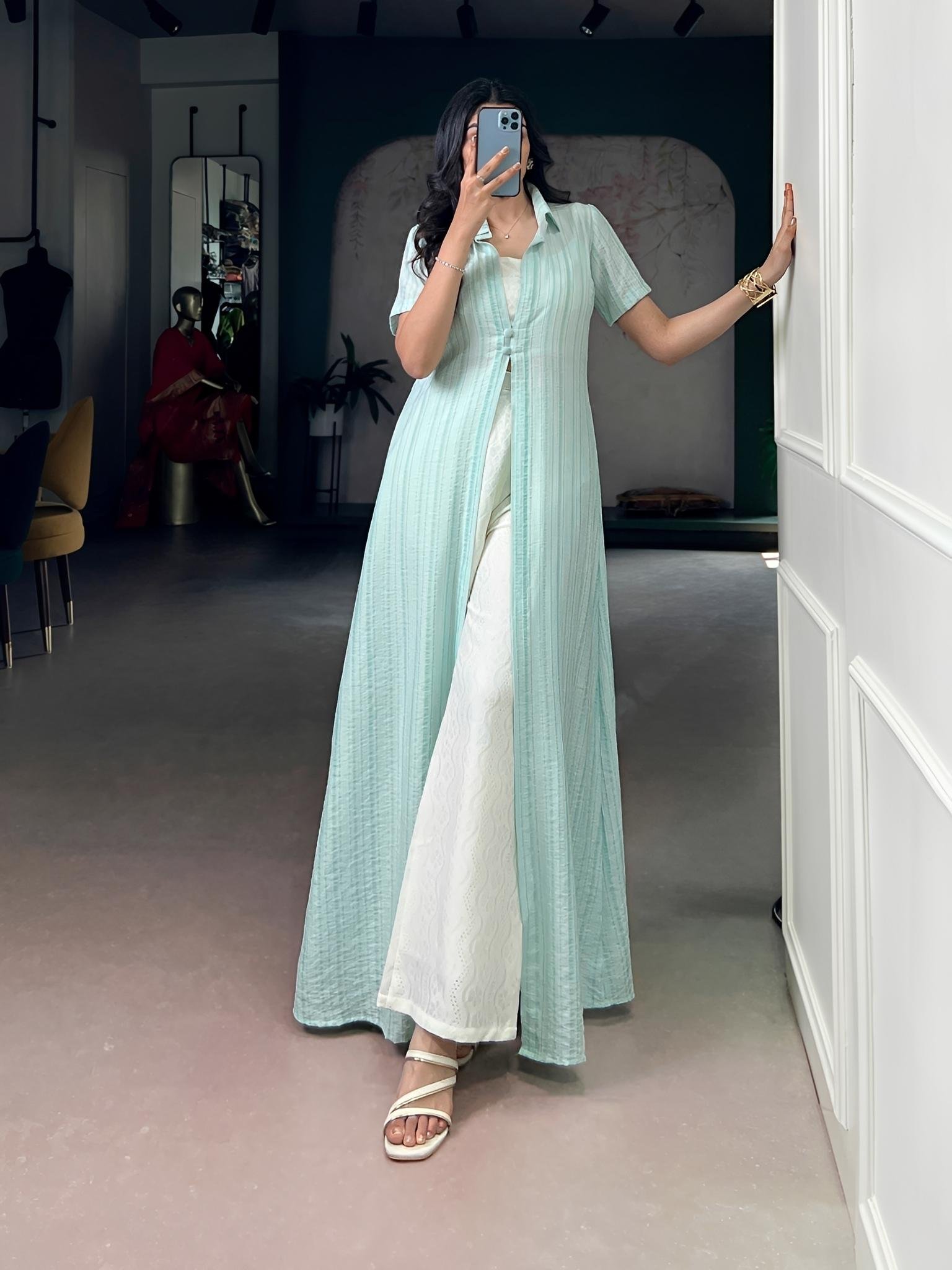 IndoFusion Shrug set │Exclusive Top Bottom Shrug Set - Offer set