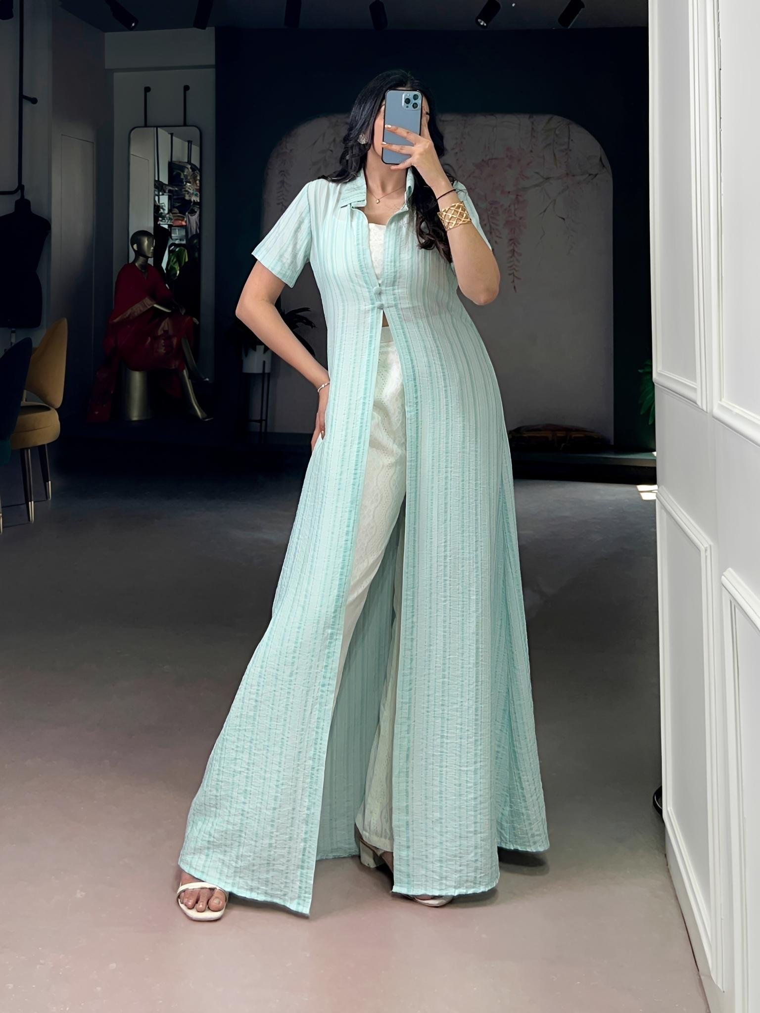 IndoFusion Shrug set │Exclusive Top Bottom Shrug Set - Offer set