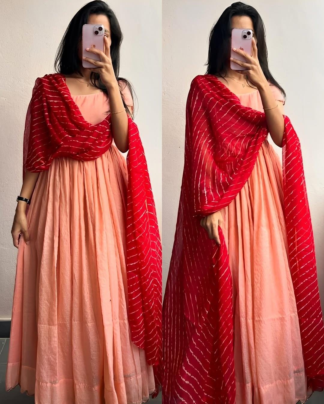 Launching New Gown With Dupatta Collection