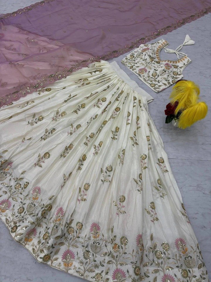 Festival Embroidered Fully Stiched Lehenga Choli