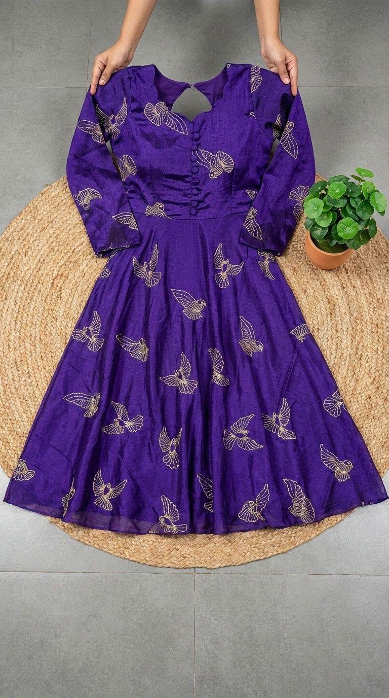 Falcon Cute Maxi - Bead work Maxi Falcon dress