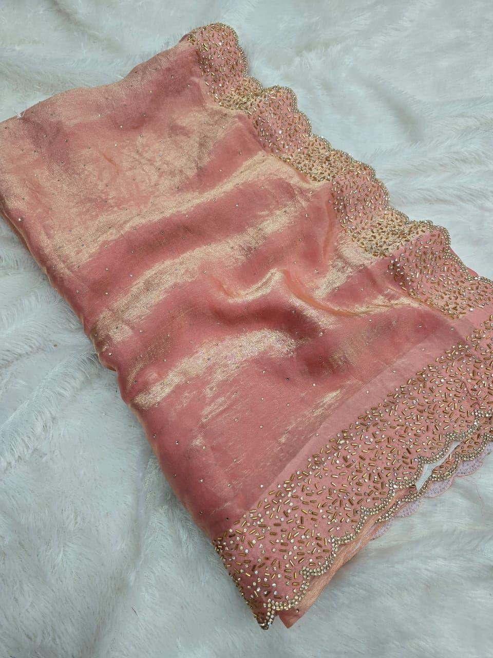 Stone Sparkle Saree - Premium Partywear Saree Looks