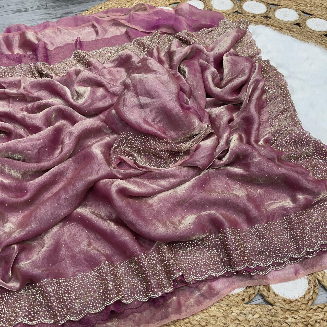 Stone Sparkle Saree - Premium Partywear Saree Looks