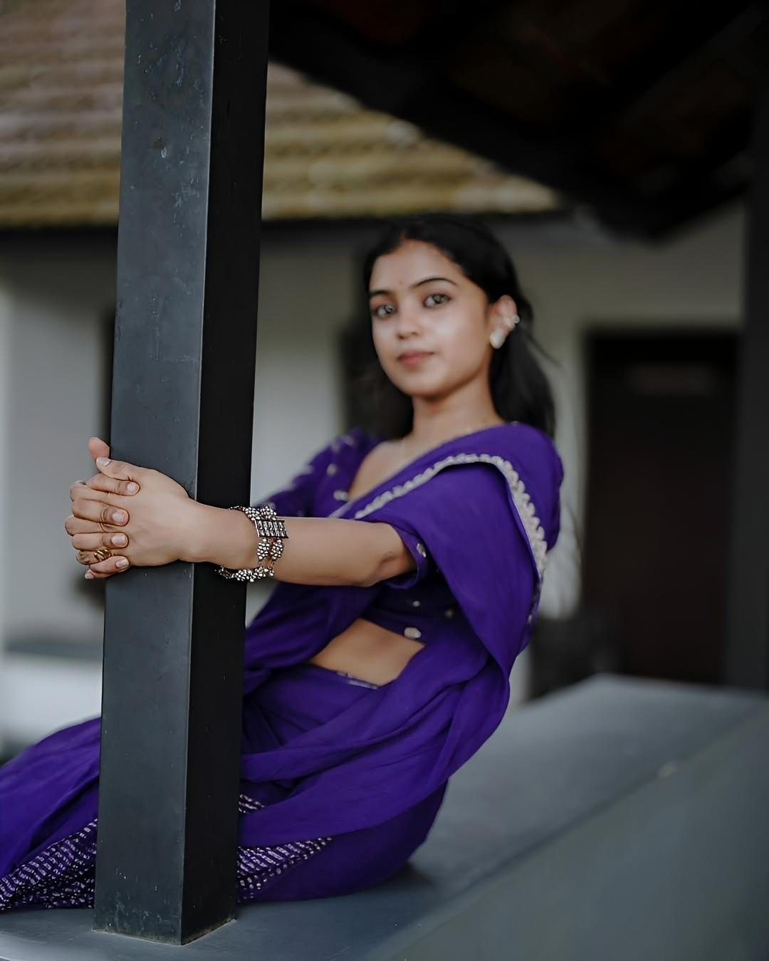 Chex viscose Georgette saree - Beautiful colors