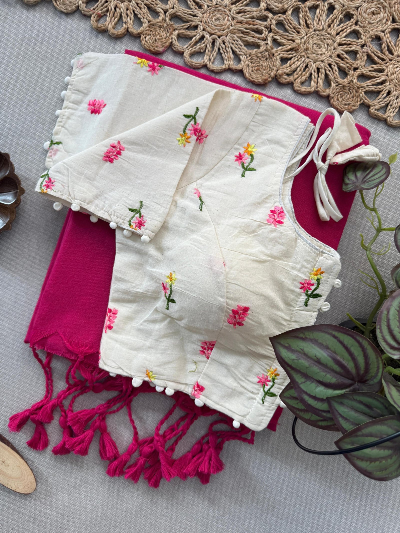 KALYANI - cotton sarees with stitched blouse