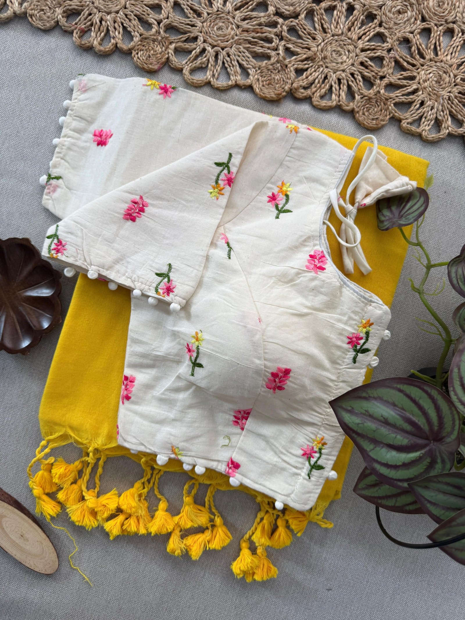 KALYANI - cotton sarees with stitched blouse