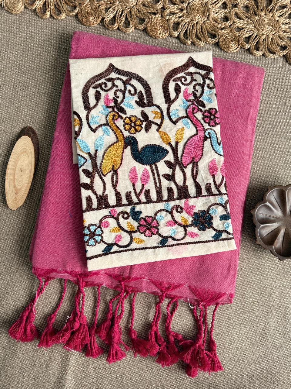 Handloom Khadi Cotton Saree- Offer Rate