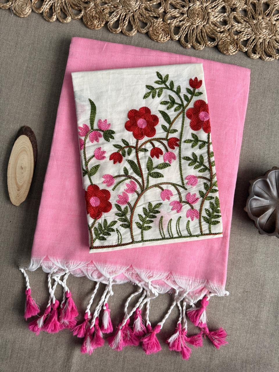 Handloom Khadi Cotton Saree- Offer Rate