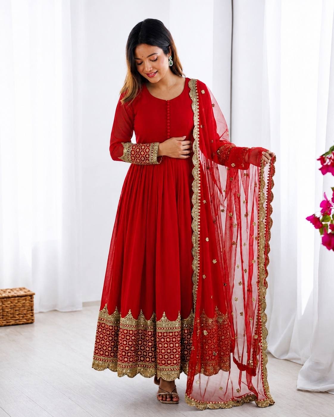 Exclusive Partywear Georgette Anarkali Pack