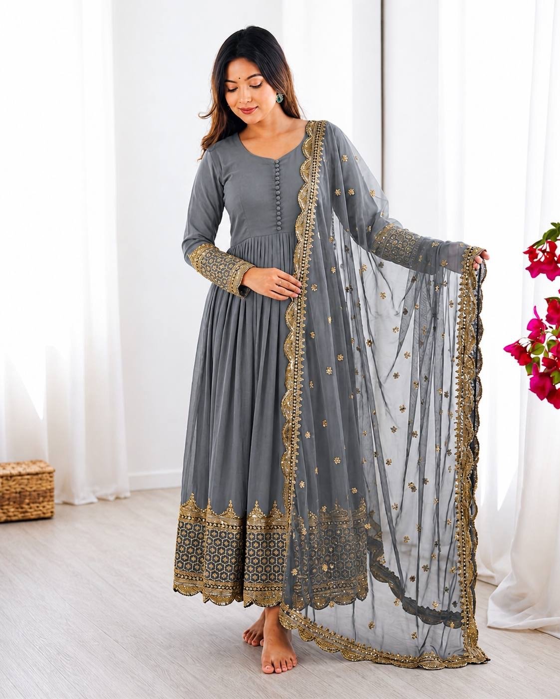Exclusive Partywear Georgette Anarkali Pack