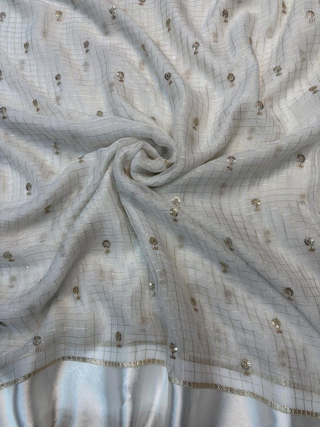 Hotselling Multi sequence Saree in Huge Offer