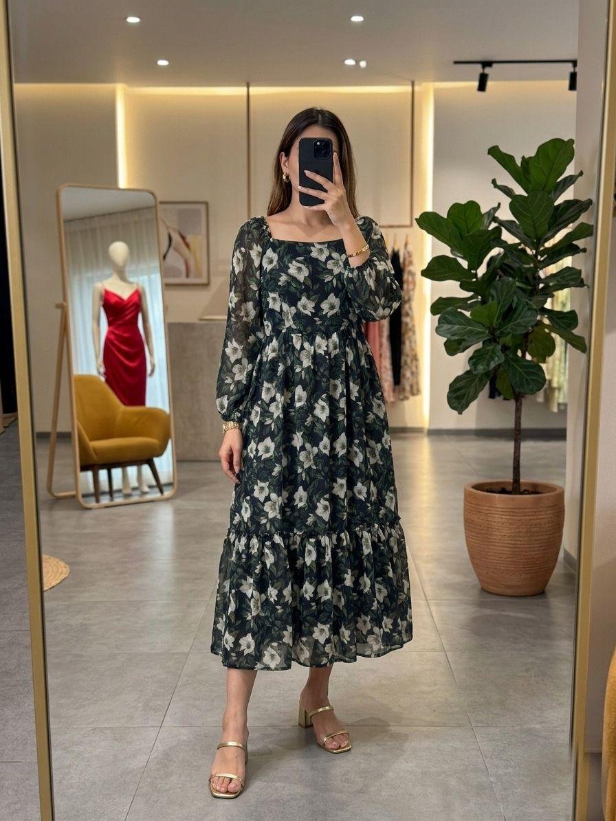 Gorgeous Georgette Maxi