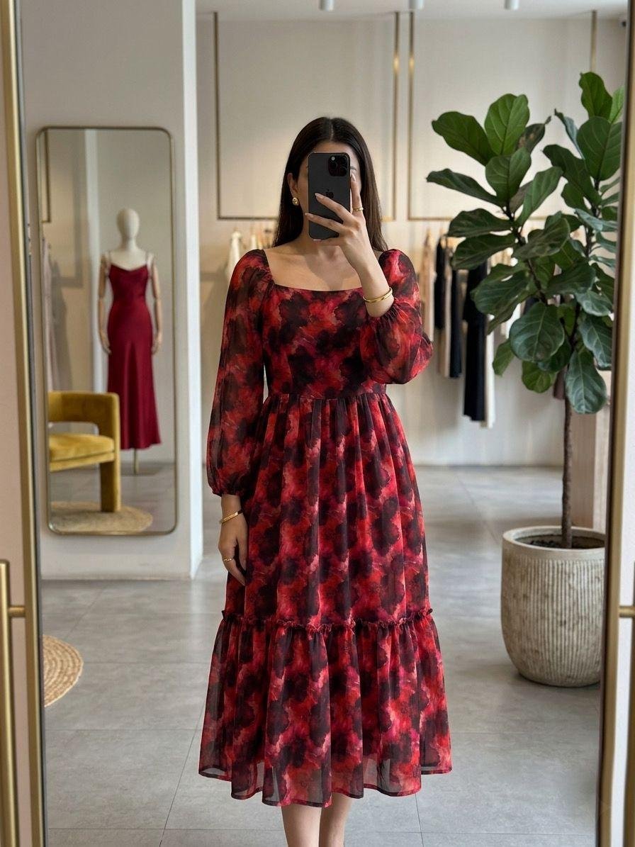 Gorgeous Georgette Maxi