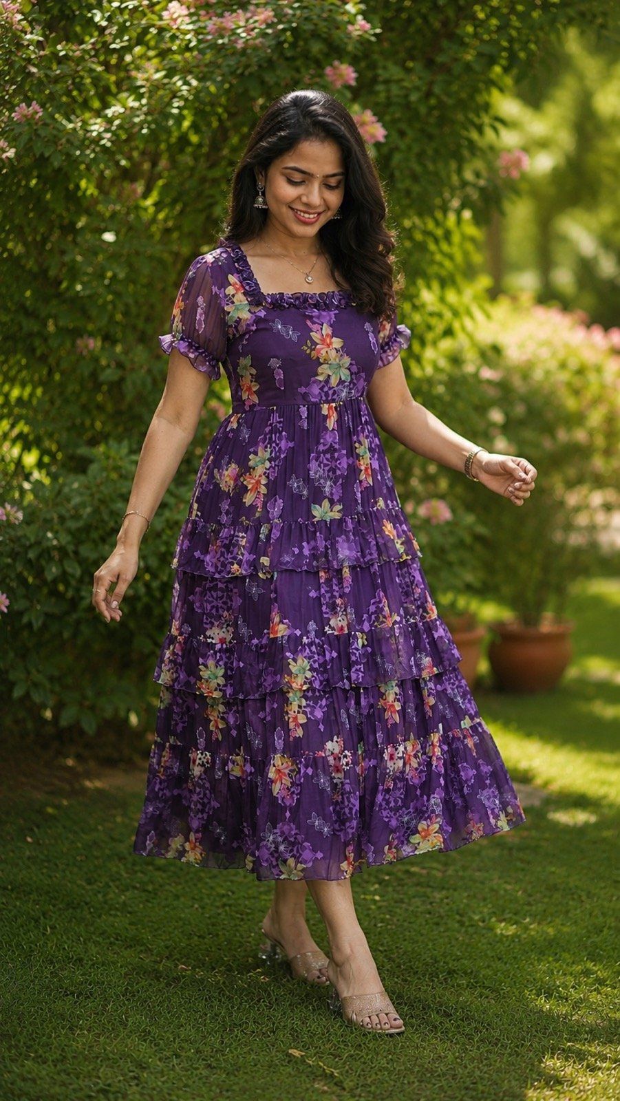 Wine Bloom Maxi