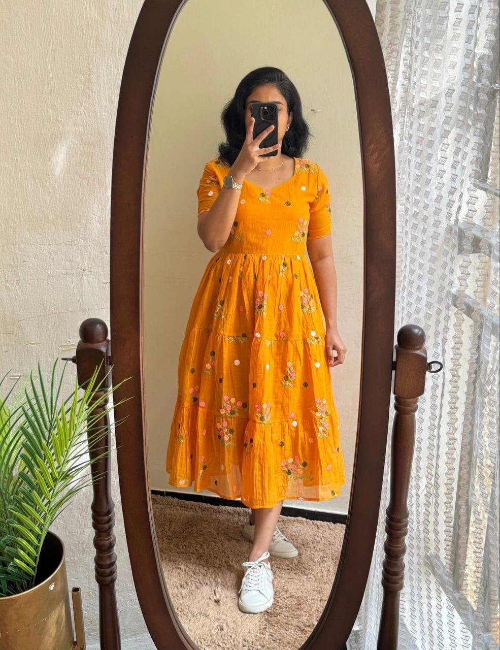 Cindrella Floral Dress