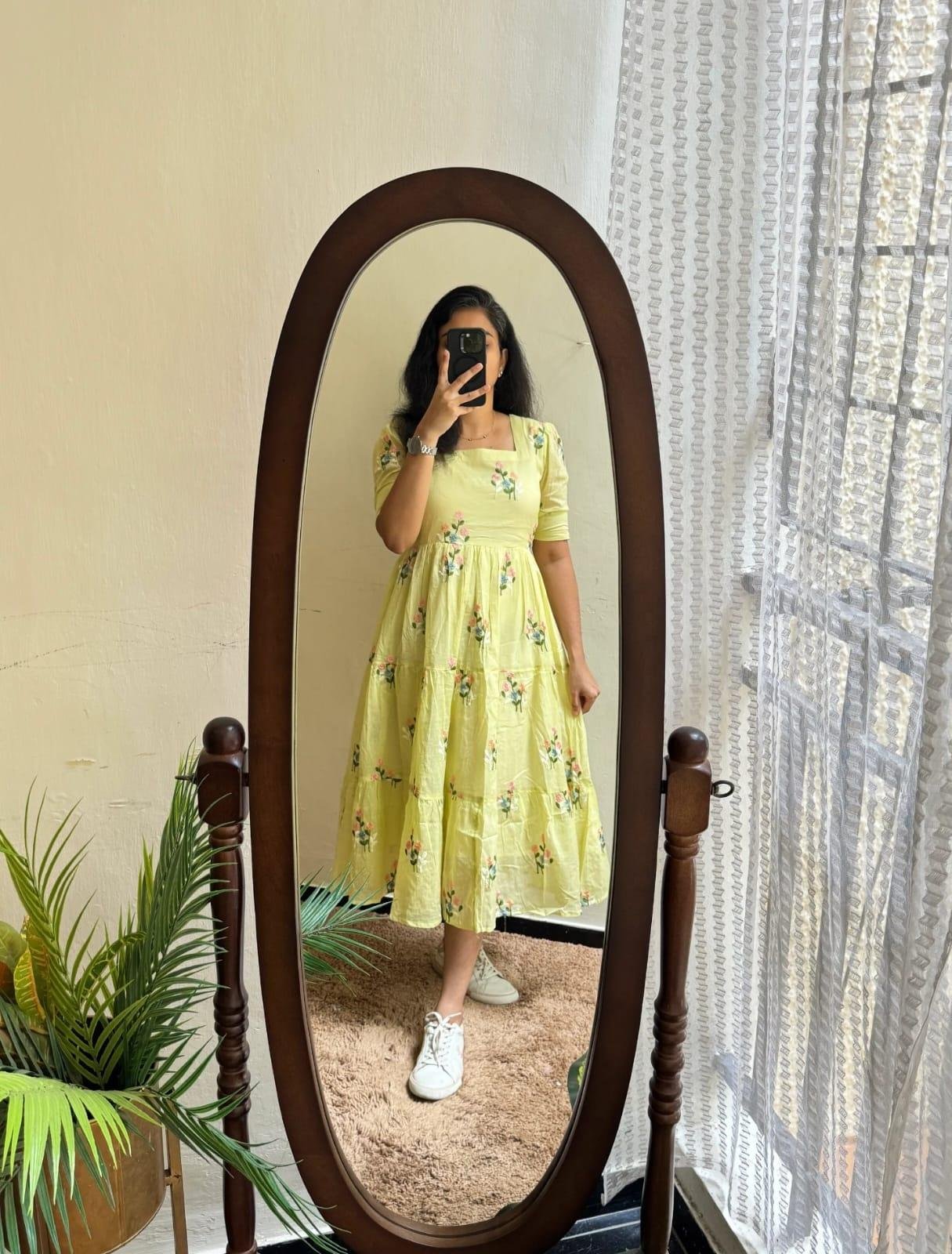 Cindrella Floral Dress