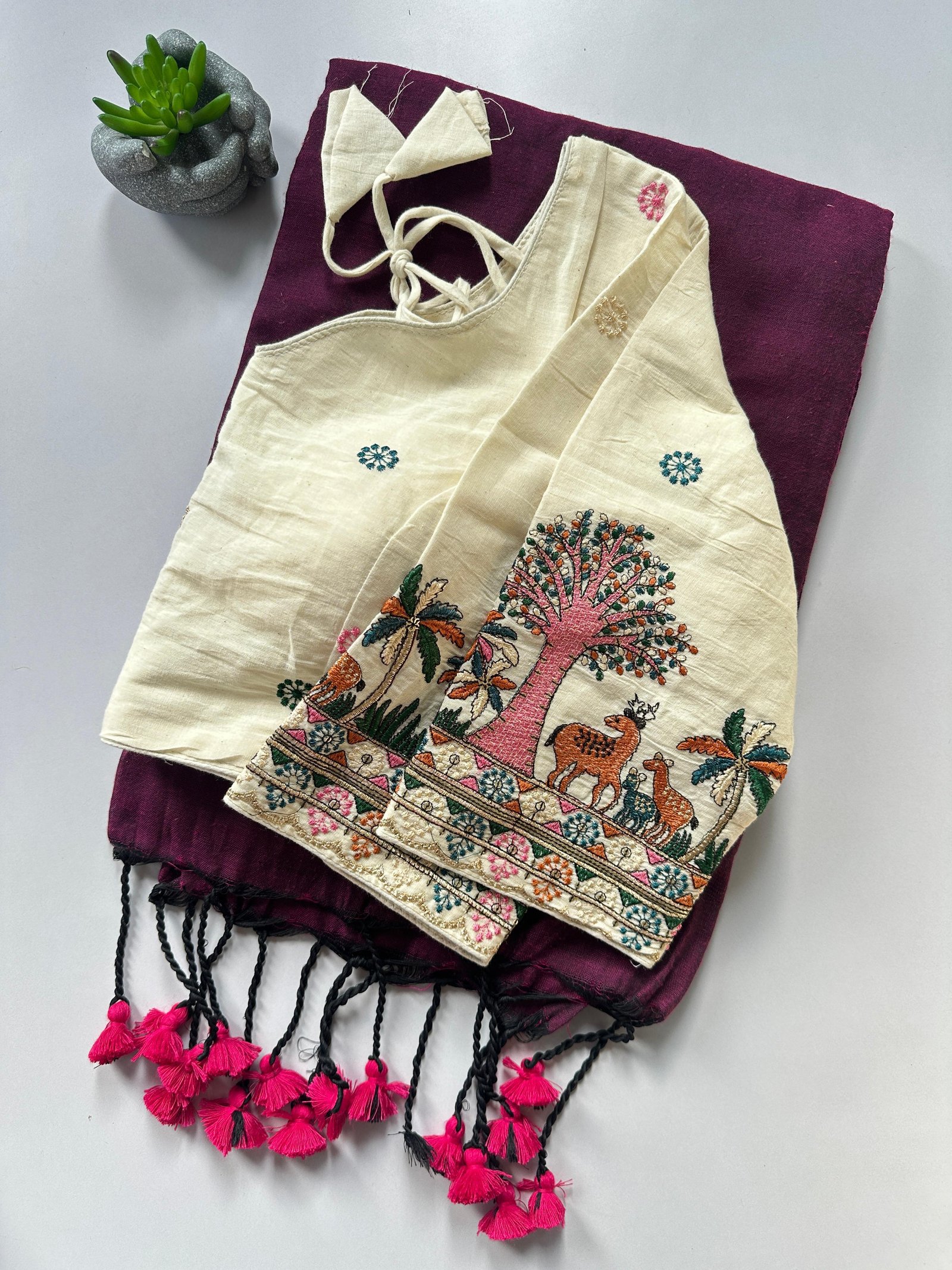 Handloom Khadi Cotton Saree- Offer Rate