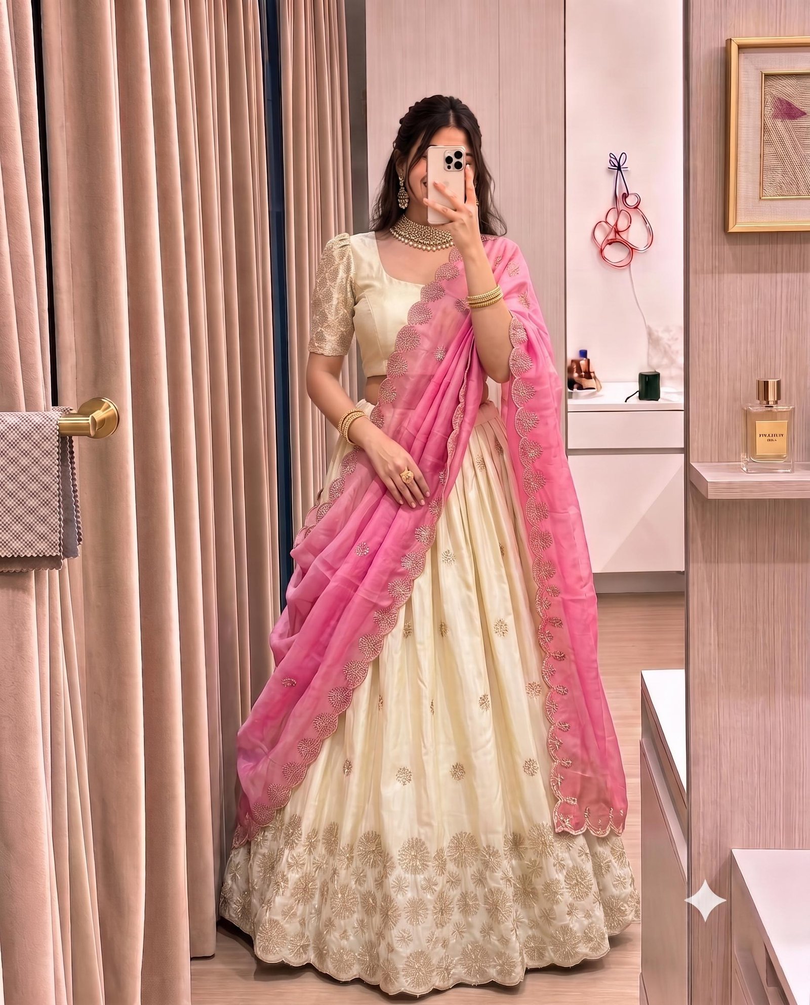 Onam Hotselling Designer Lehenga