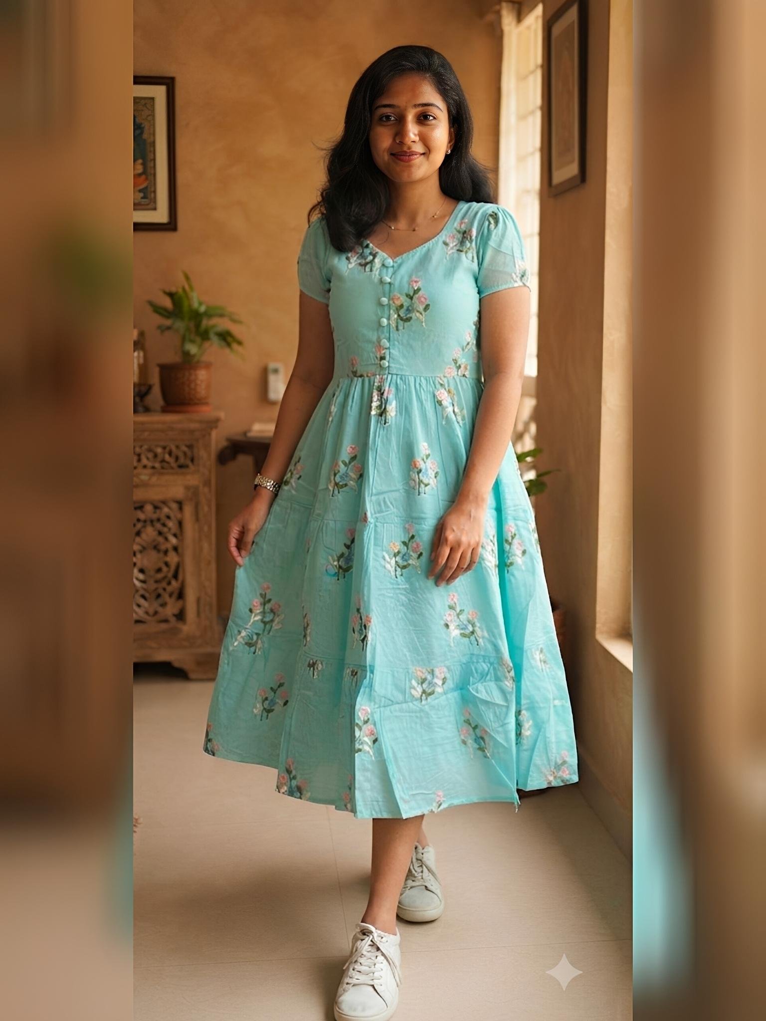 Feeding Friendly Cotton Maxi
