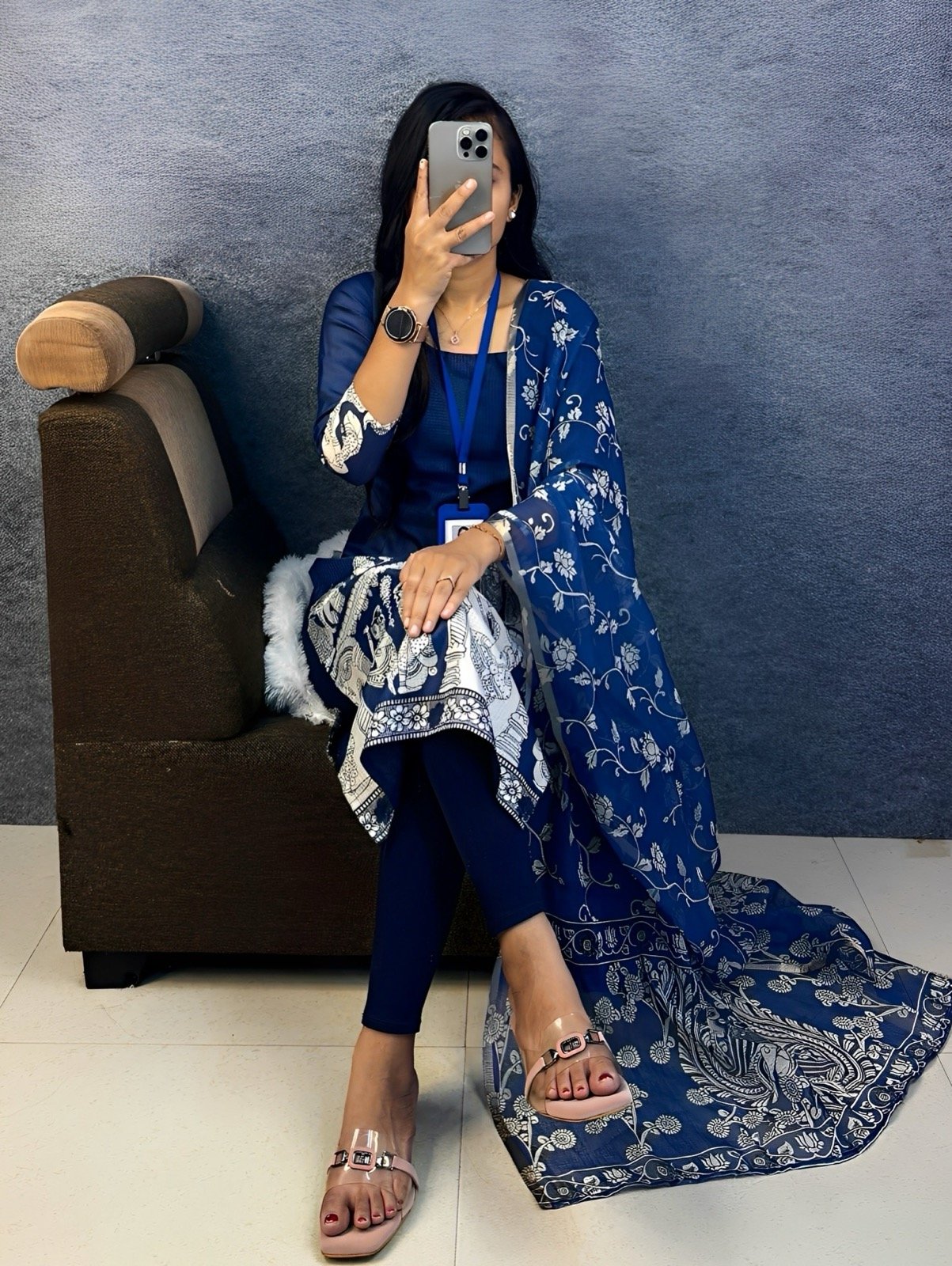 RISHIKA - Kalamkari Kurti with Dupatta set