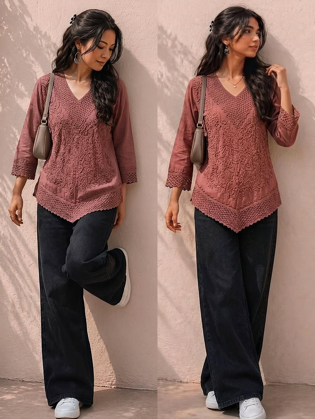 Classic Printed Everyday Top Collection