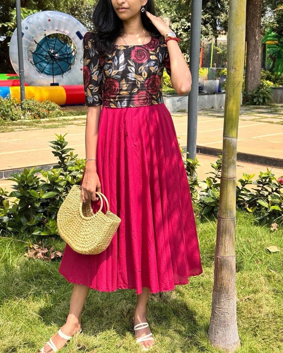 Elegant Women's Midi Dress