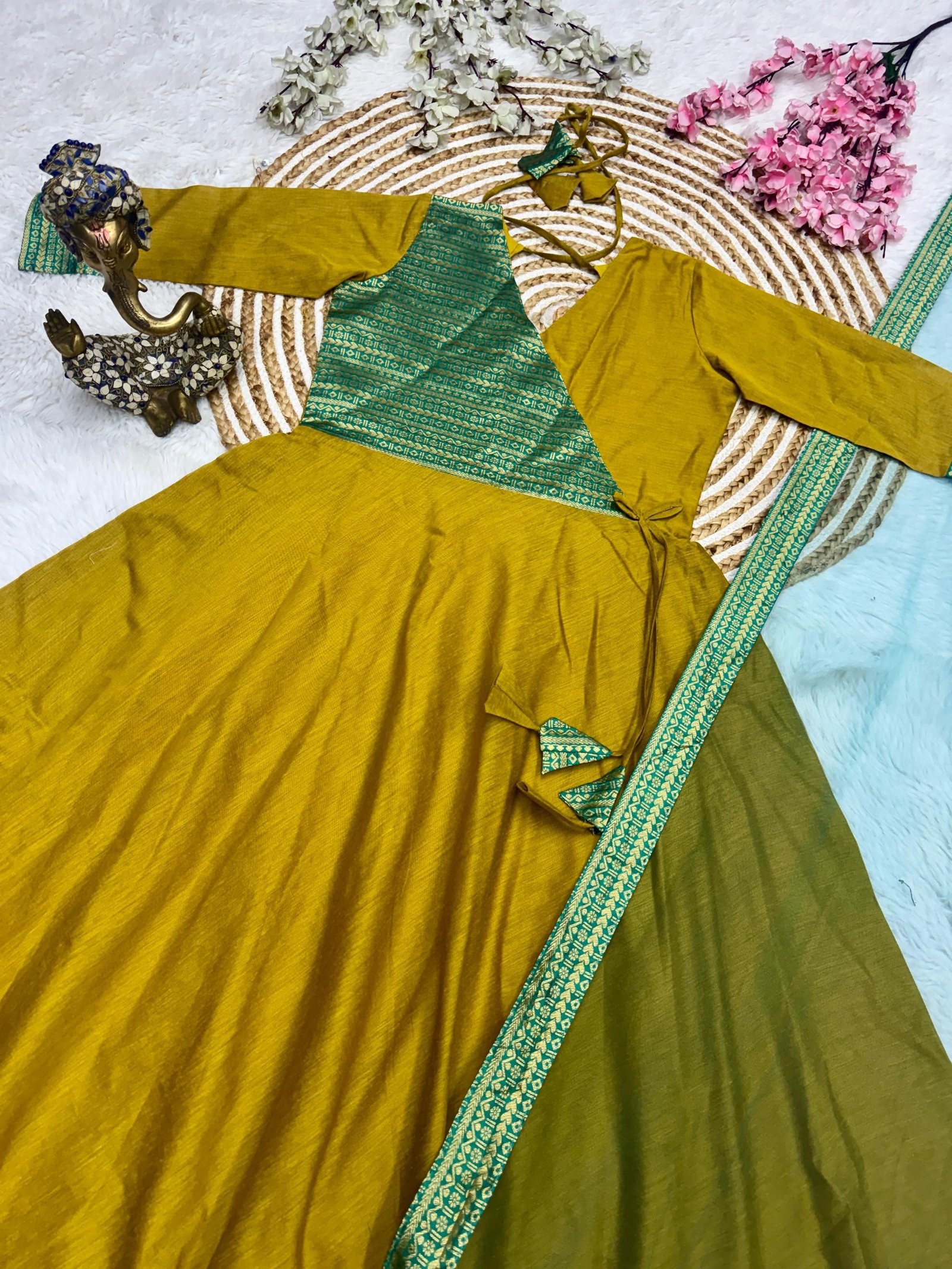 Traditional gown sets with dupatta - Huge offer