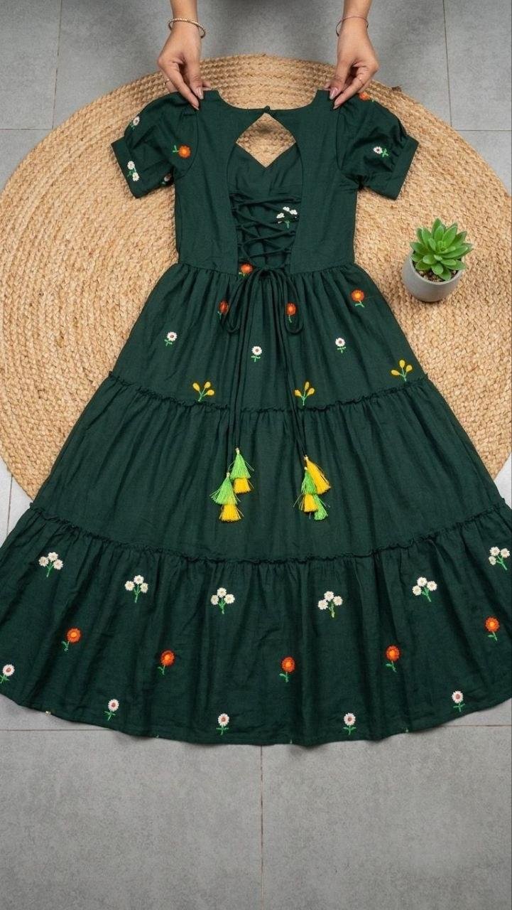 Georgette Embroidery Garden - Huge Offer