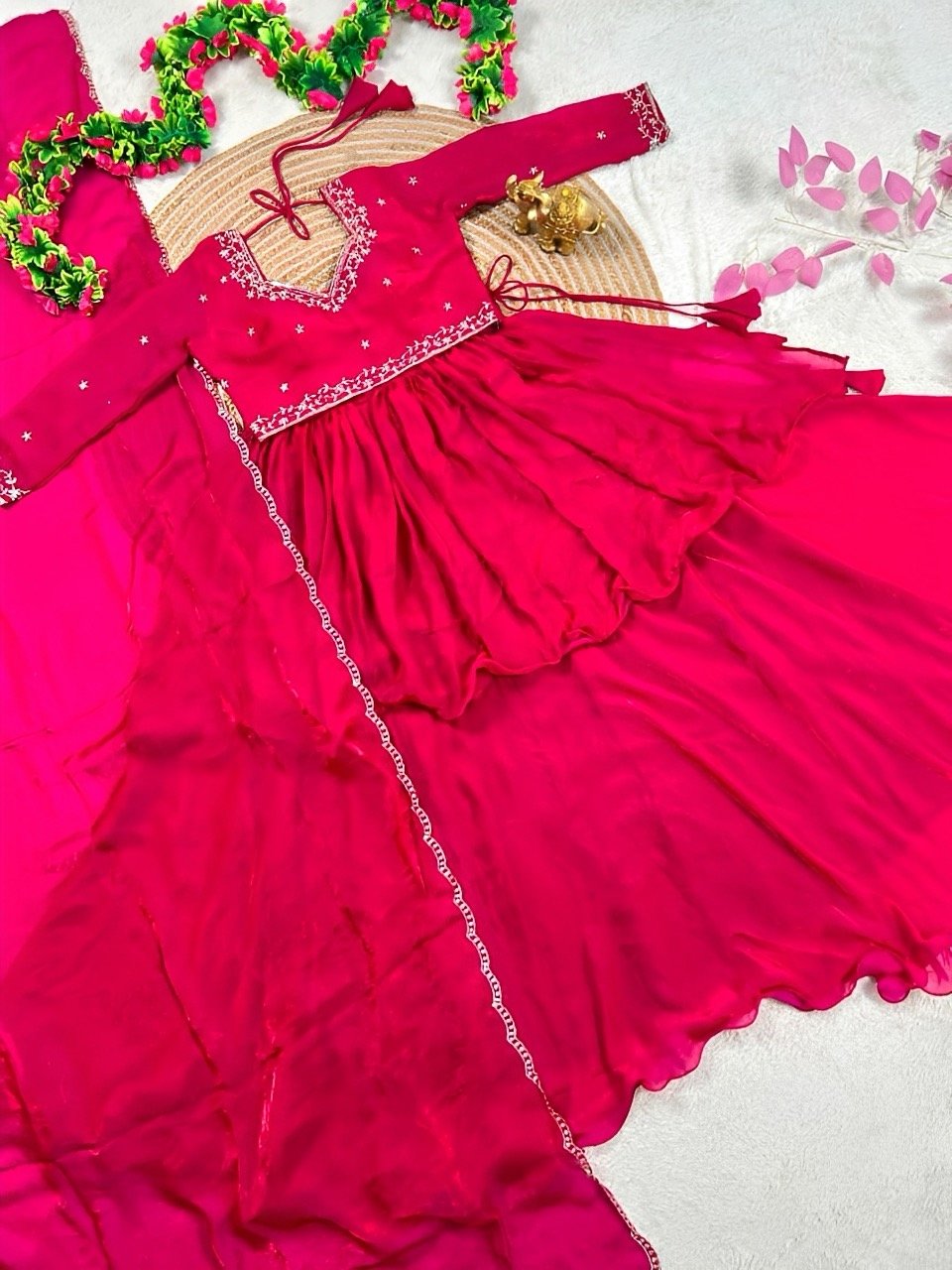 VINU - 4 in 1 Peplum style lehenga - STYLYTIC SPECIAL